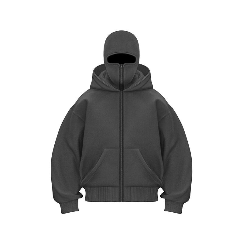 Sweat zippé double curseur streetwear - Ma boutique & co