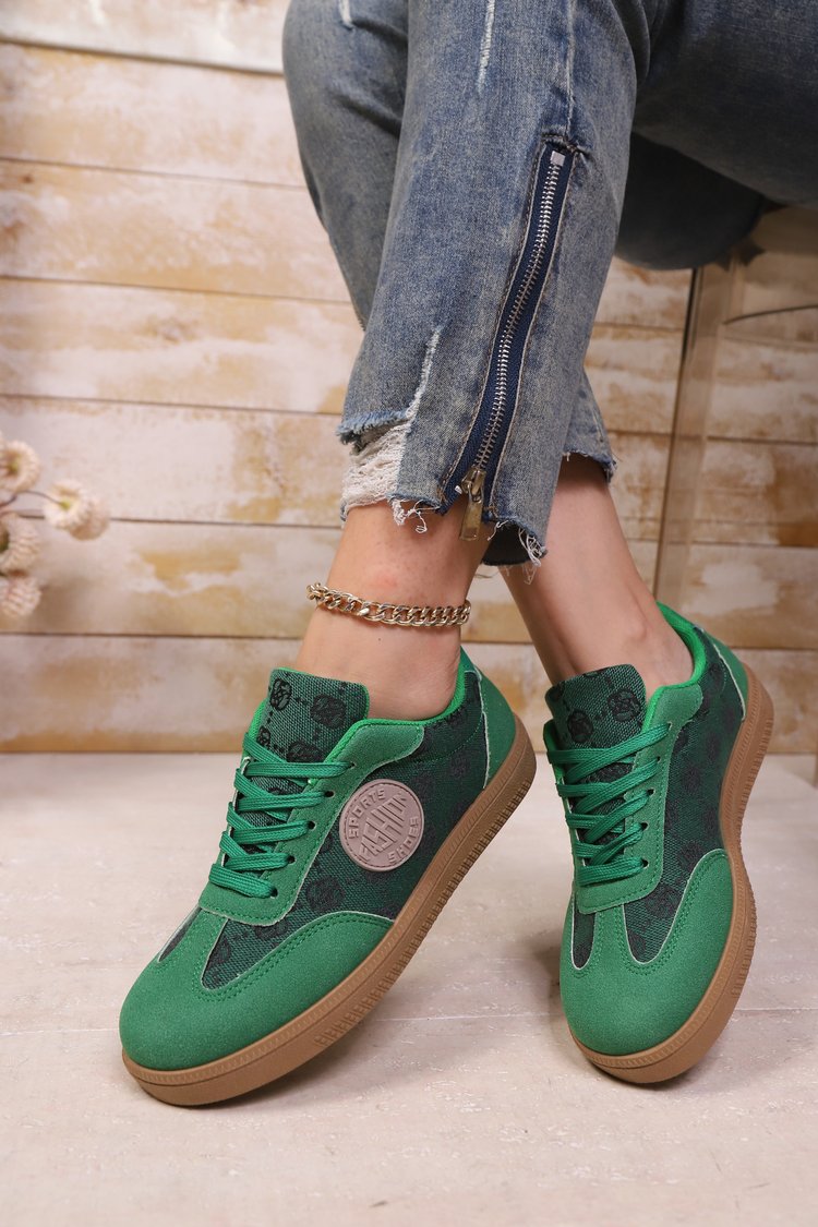 Baskets femme plateforme style skate - Ma boutique & co