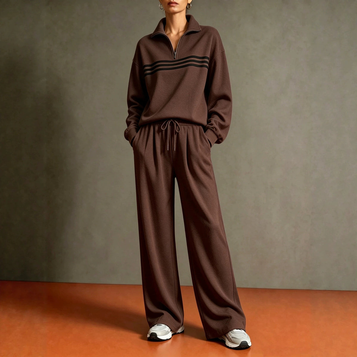 Ensemble 2 pièces femme col roulé automne hiver - Ma boutique & co