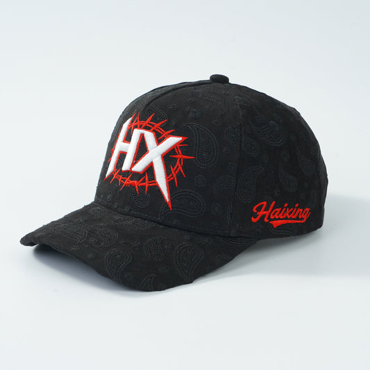 Casquette baseball suède premium logo 3D brodé - vue principale - Ma boutique & co