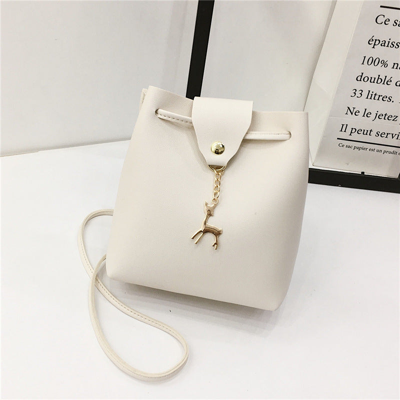 Sac bandoulière femme rétro marron - Ma boutique & co