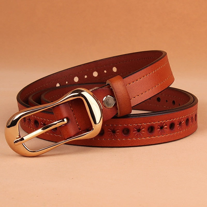 Ceinture canvas femme blanche - Ma boutique & co