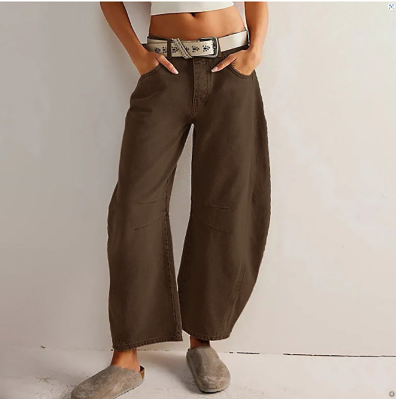 Jean femme baggy - association look streetwear - Ma boutique & co
