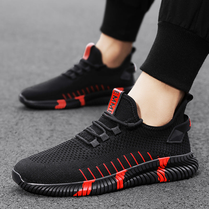 Sneakers homme mesh - détail respirabilité - Ma boutique & co