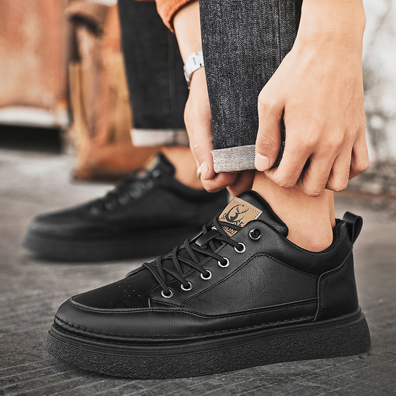 Sneakers montantes homme portées - Ma boutique & co