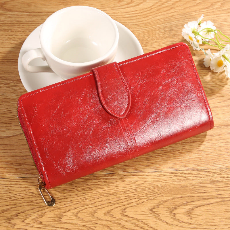 Portefeuille long femme grand compartiment - vue principale - Ma boutique & co