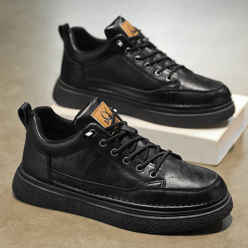 Sneakers montantes homme - détail lacets - Ma boutique & co