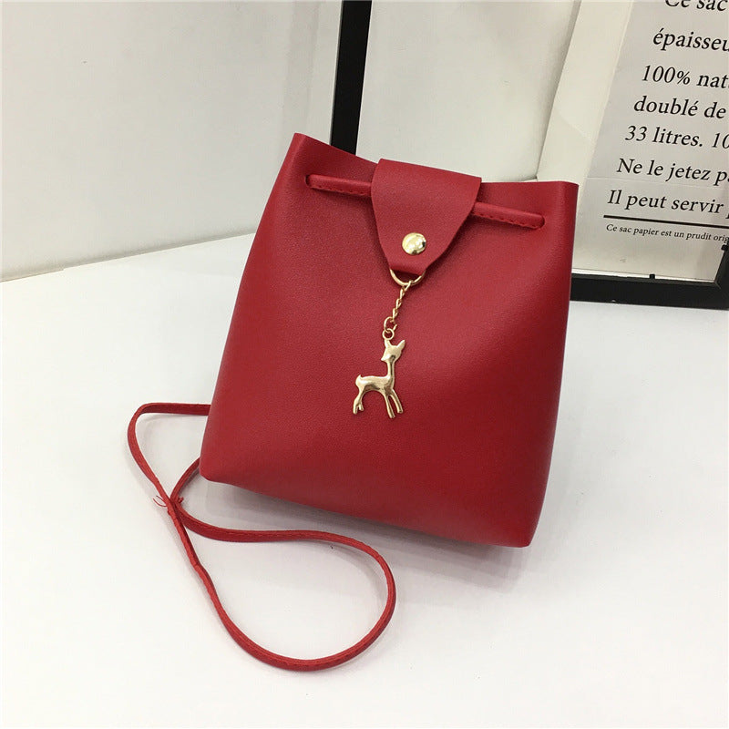 Sac bandoulière femme rétro gris foncé - Ma boutique & co