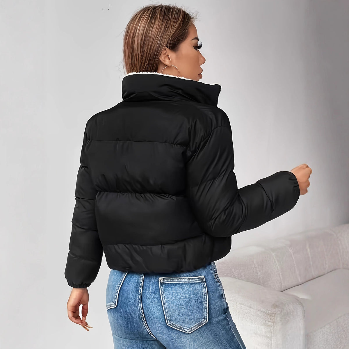Veste femme unie noire - Ma boutique & co