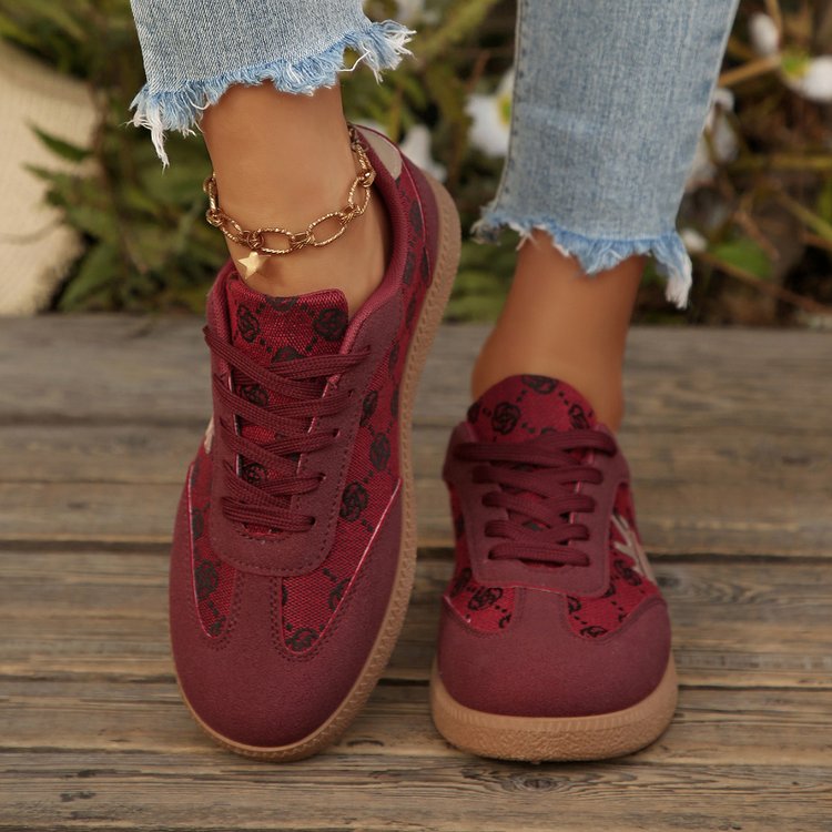 Baskets rétro femme - vue de dessus - Ma boutique & co