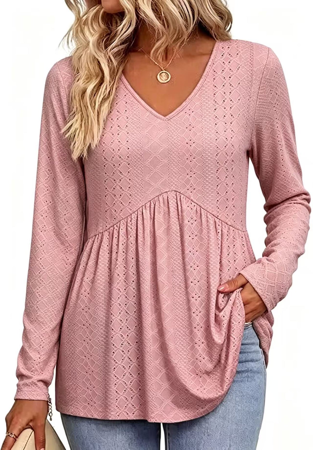 Haut uni femme découpe tendance - vue 11 - Ma boutique & co