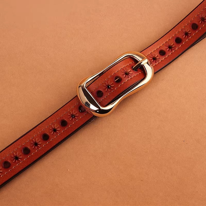 Ceinture canvas femme portée - Ma boutique & co