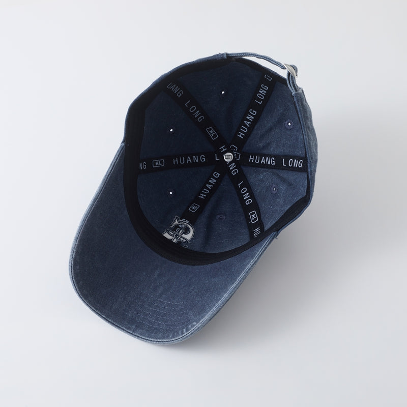 Casquette baseball vintage - détail broderie - Ma boutique & co
