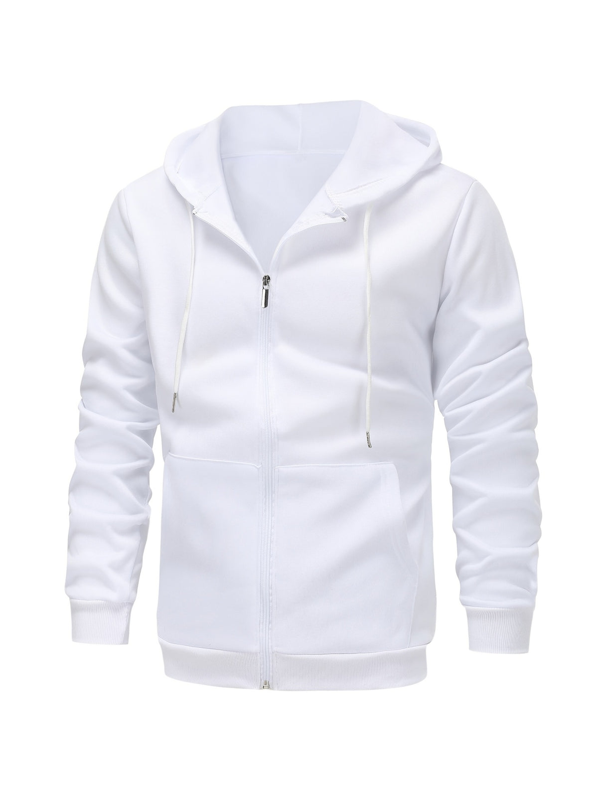 Sweat capuche homme velours porté - Ma boutique & co