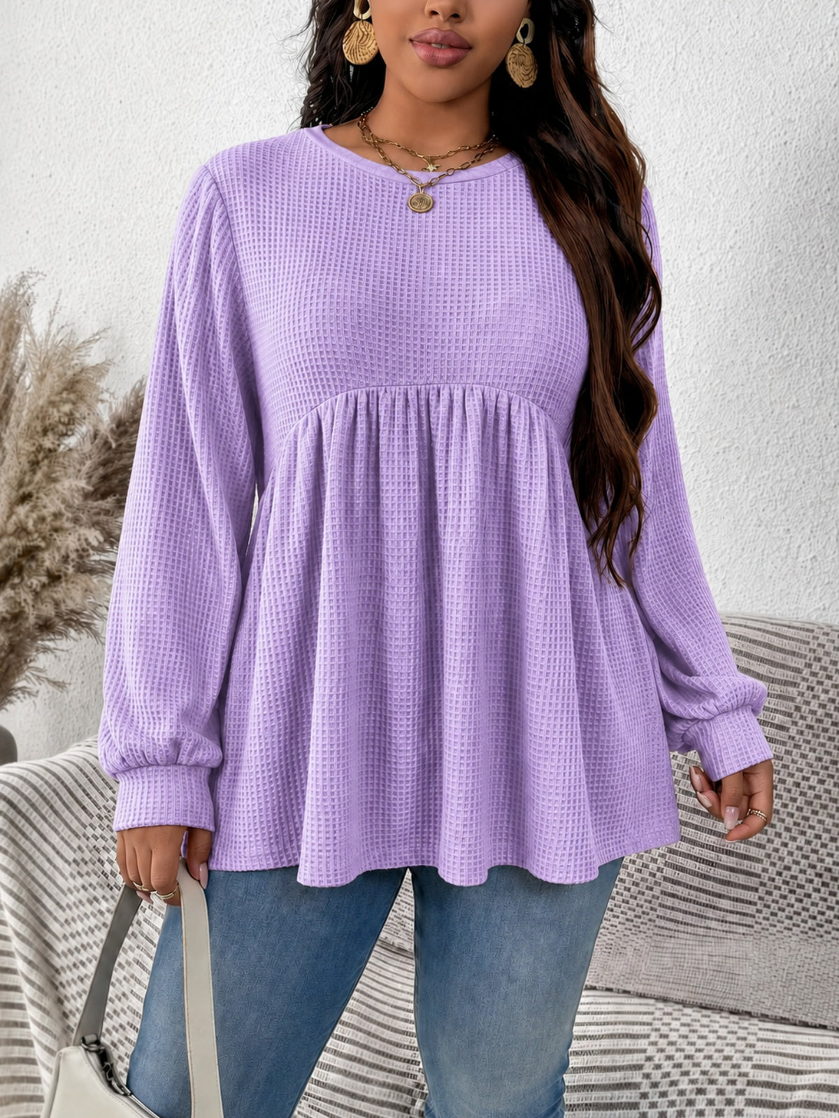 Chemise évasée femme blanc - Ma boutique & co