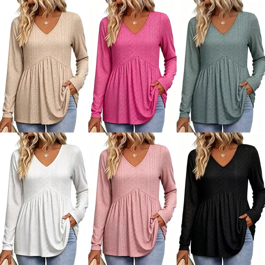Haut uni femme découpe tendance - vue 1 - Ma boutique & co