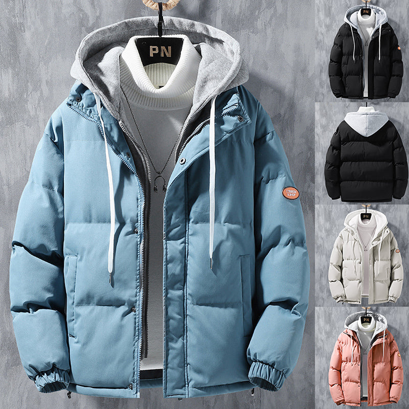Veste homme capuche oversize streetwear - vue principale - Ma boutique & co