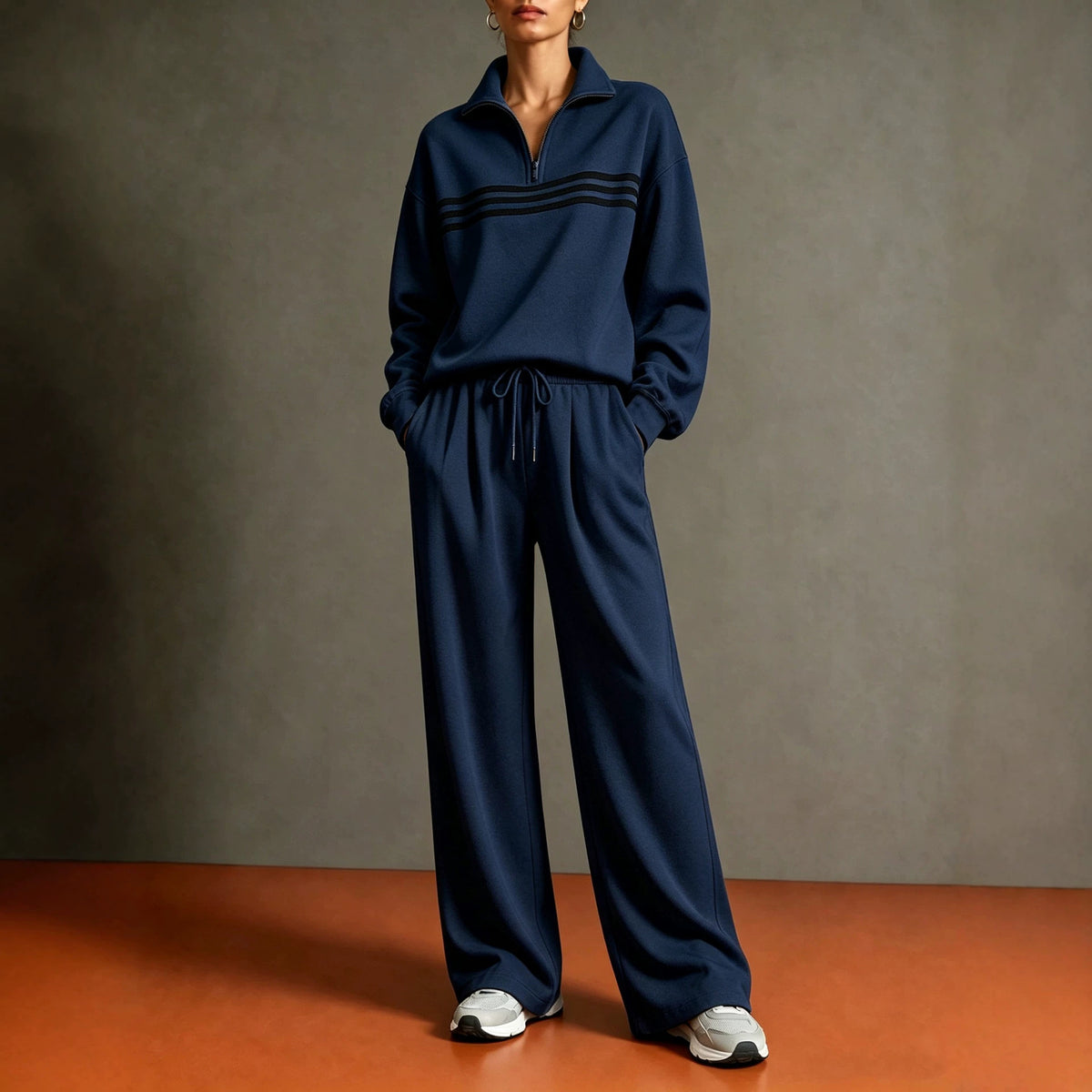 Ensemble 2 pièces femme col roulé porté - Ma boutique & co