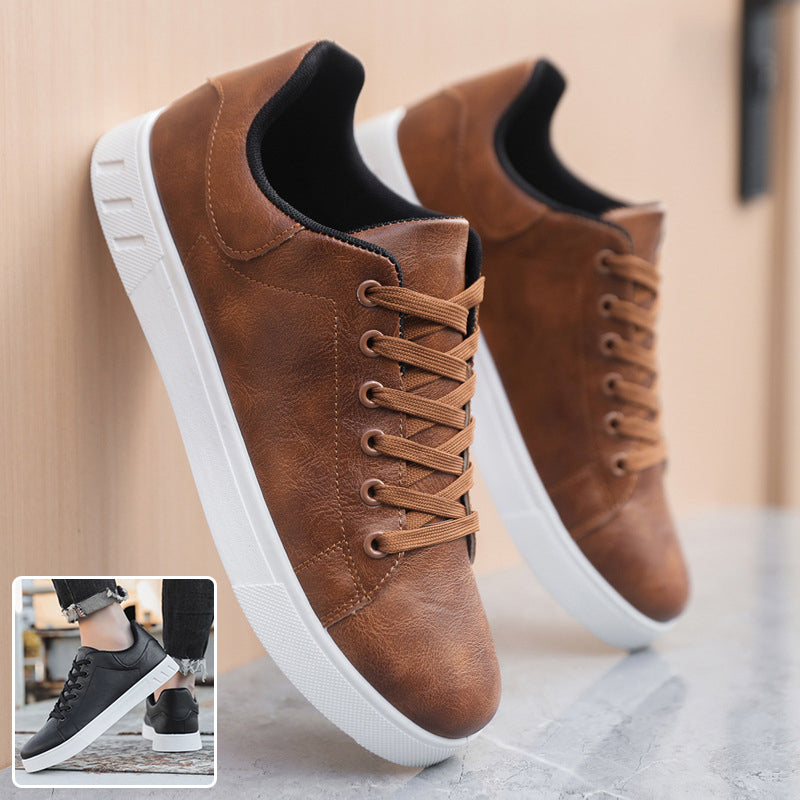 Chaussures homme décontractées à lacets noir - vue principale - Ma boutique & co