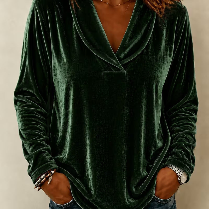 Pull top velours femme tous coloris - Ma boutique & co