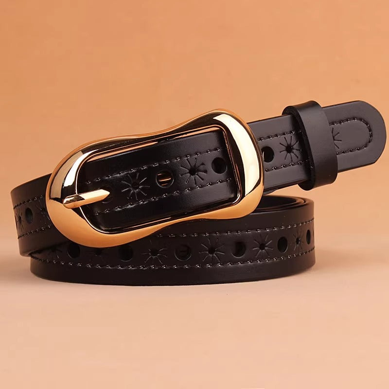Ceinture canvas femme rouge - Ma boutique & co